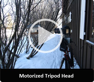 CamRanger: Wireless Motorized Tripod (Pan and Tilt for motion, panoramas, time-lapse)