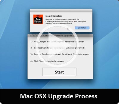 CamRanger: Firmware Upgrade for Mac OSX