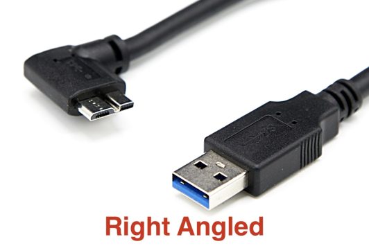 Right Angled USB 3.0 Micro Cable