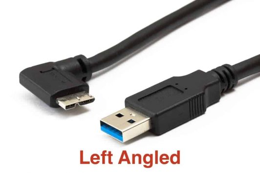 Micro USB 3.0 Angled Cable