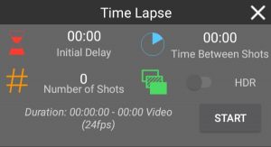 Android Timer Time Lapse