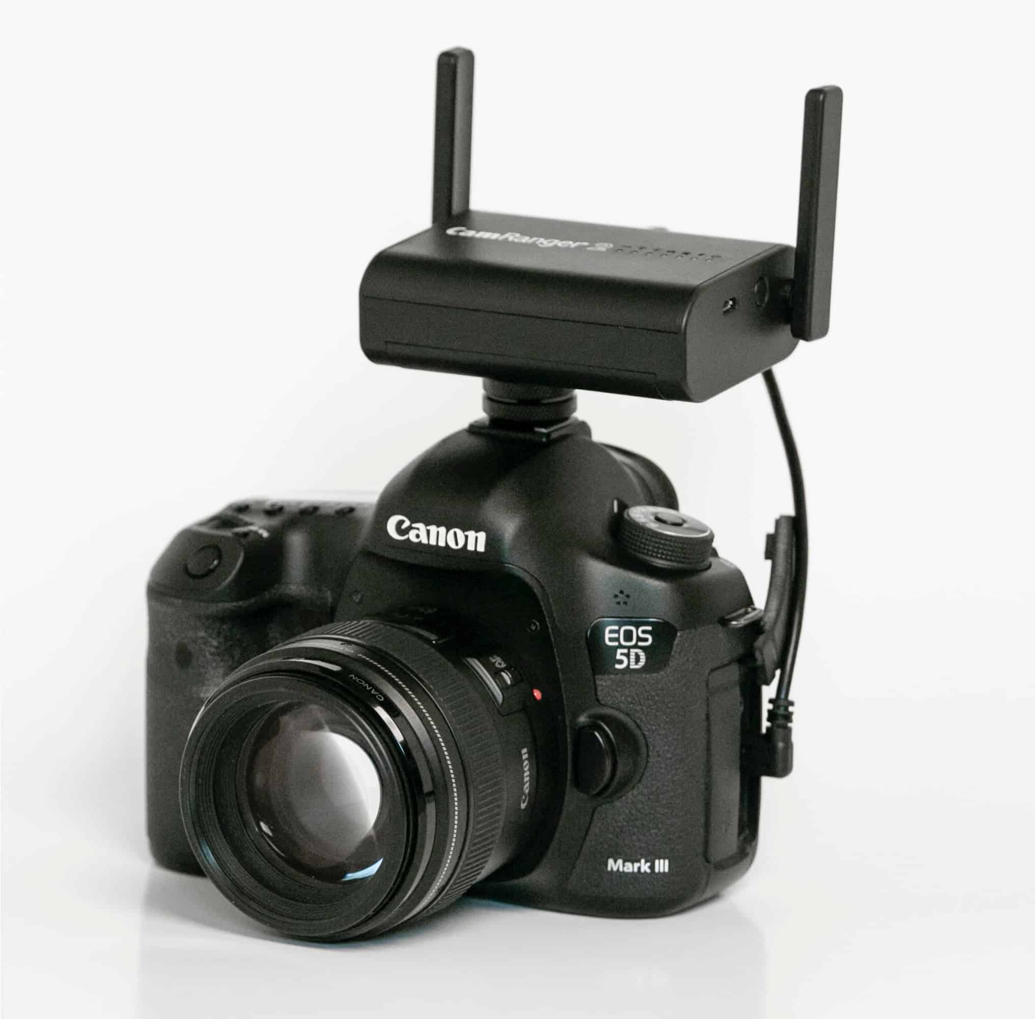 mit App für iOS/Android CamRanger Mini WiFi-Fernsteuerung für DSLR-Kameras von Canon und Nikon 