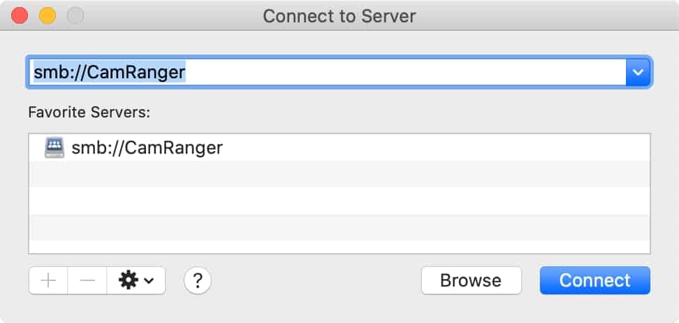 SMB Connect Mac