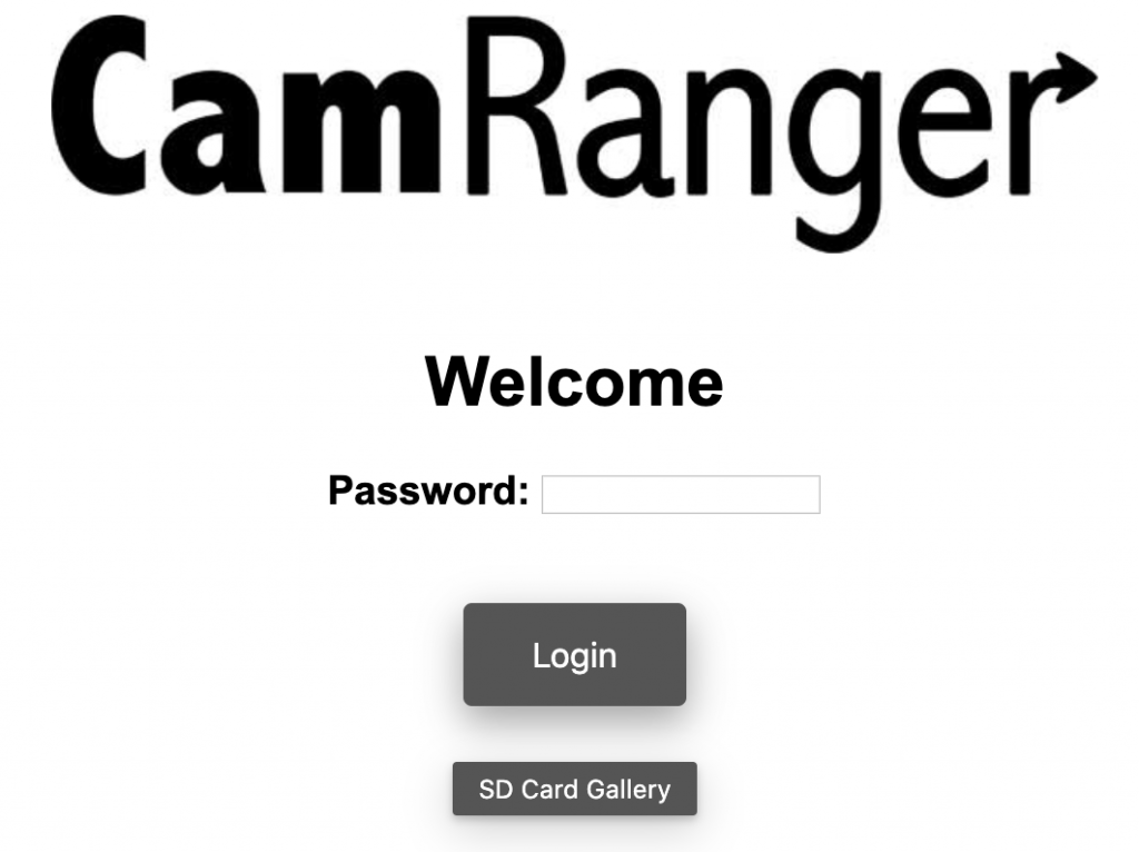 Web GUI Login