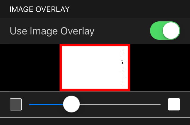 CamRanger Image Overlay iOS