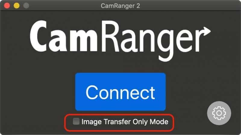 macOS Image Transfer Only Wireless Tethering