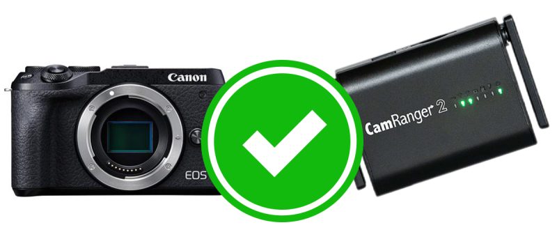 Canon EOS M6 II Works With The CamRanger 2