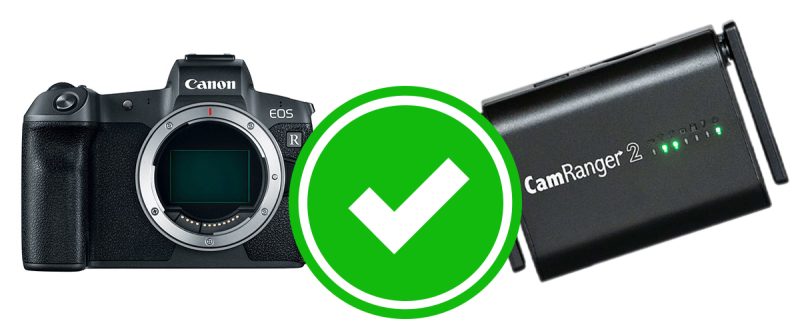 EOS R / EOS RP Works With CamRanger 2 And CamRanger Mini