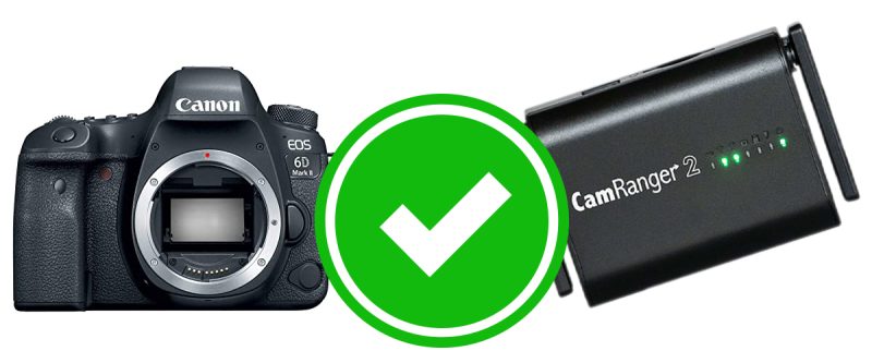 Canon 6D II Works With The CamRanger 2, CamRanger Mini, And Original CamRanger