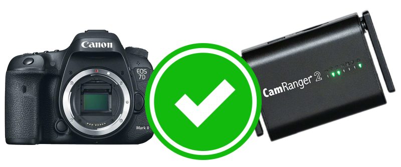 Canon 7D II Works With The CamRanger 2, CamRanger Mini, And Original CamRanger
