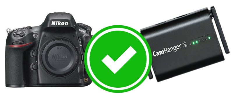 Nikon D800 / D800E Works With The CamRanger 2, CamRanger Mini, And Original CamRanger