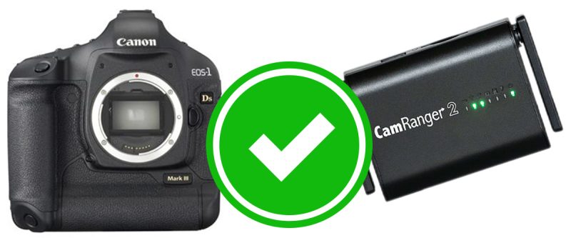 Canon 1Ds III Works With The CamRanger 2, CamRanger Mini, And Original CamRanger