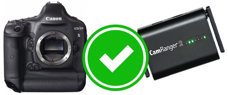 Canon 1Dx Works With The CamRanger 2, CamRanger Mini, And Original CamRanger